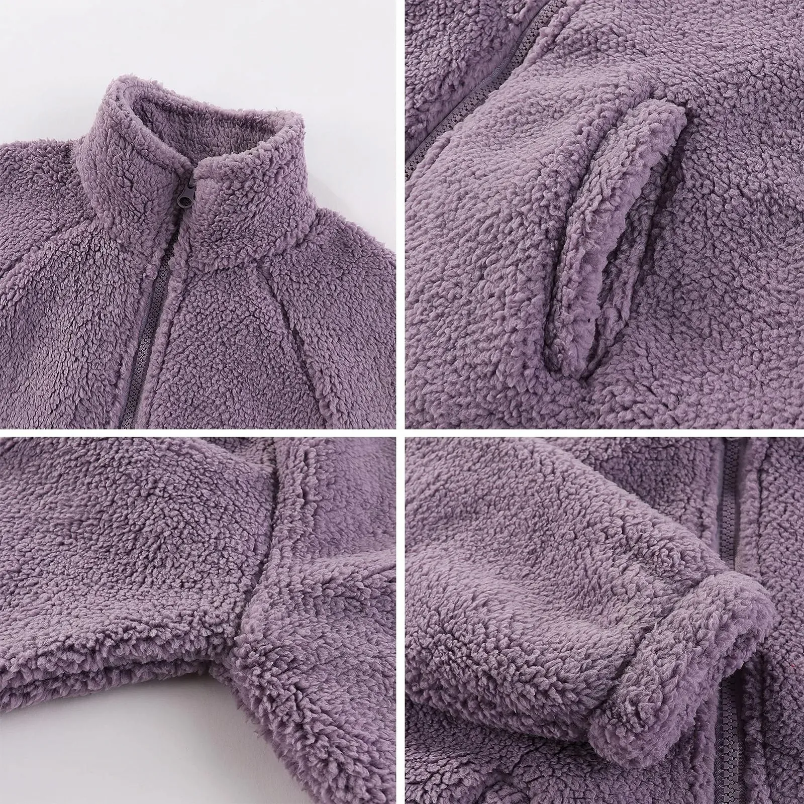 Дитяче пальто з шерпи Gajaous для малюків, тепле, на блискавці, для хлопчиків, фото №6 Дитяче пальто з шерпи Gajaous для малюків, тепле, на блискавці, для хлопчиків, фото №6