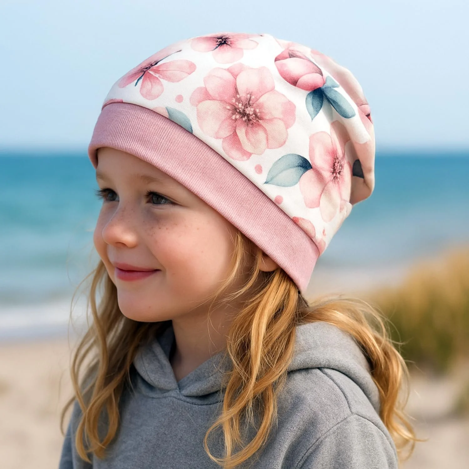 Шапка-бини Wollhuhn Eco Легкая для девочек/мальчиков, фото №3 Шапка-бини Wollhuhn Eco Легкая для девочек/мальчиков, фото №3