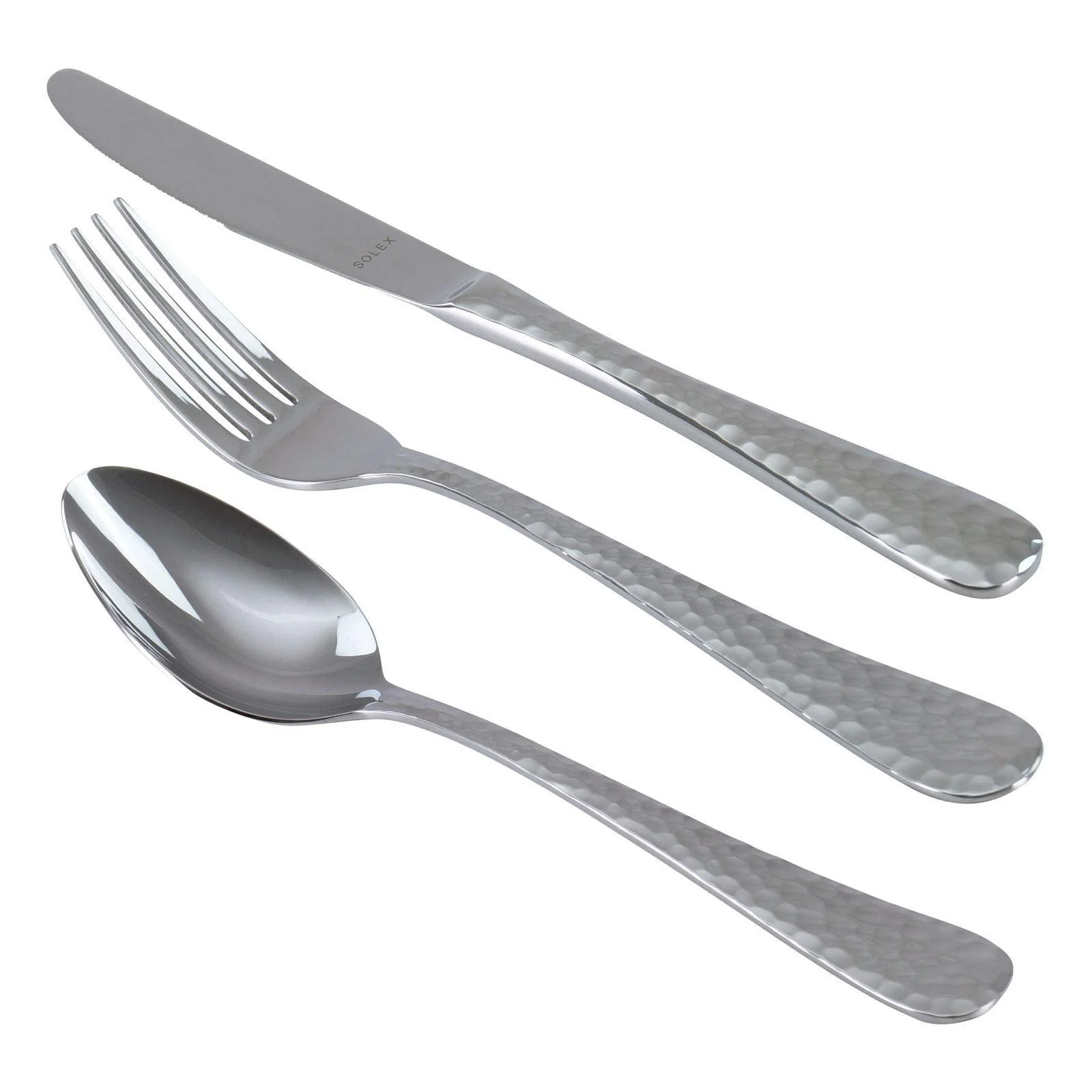 Набір десертних столових приборів Solex Lena, 18 предметів на 6 персон, фото №1