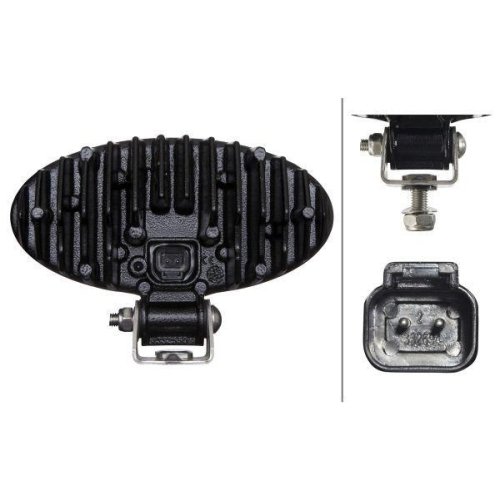 Робоча фара HELLA 1GB 996 386-001 для HAMM AGCO WEIDEMANN, фото №2