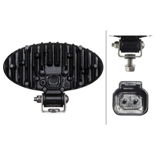 Робоча фара HELLA 1GB 996 386-001 для HAMM AGCO WEIDEMANN, фото №2 Робоча фара HELLA 1GB 996 386-001 для HAMM AGCO WEIDEMANN, фото №2