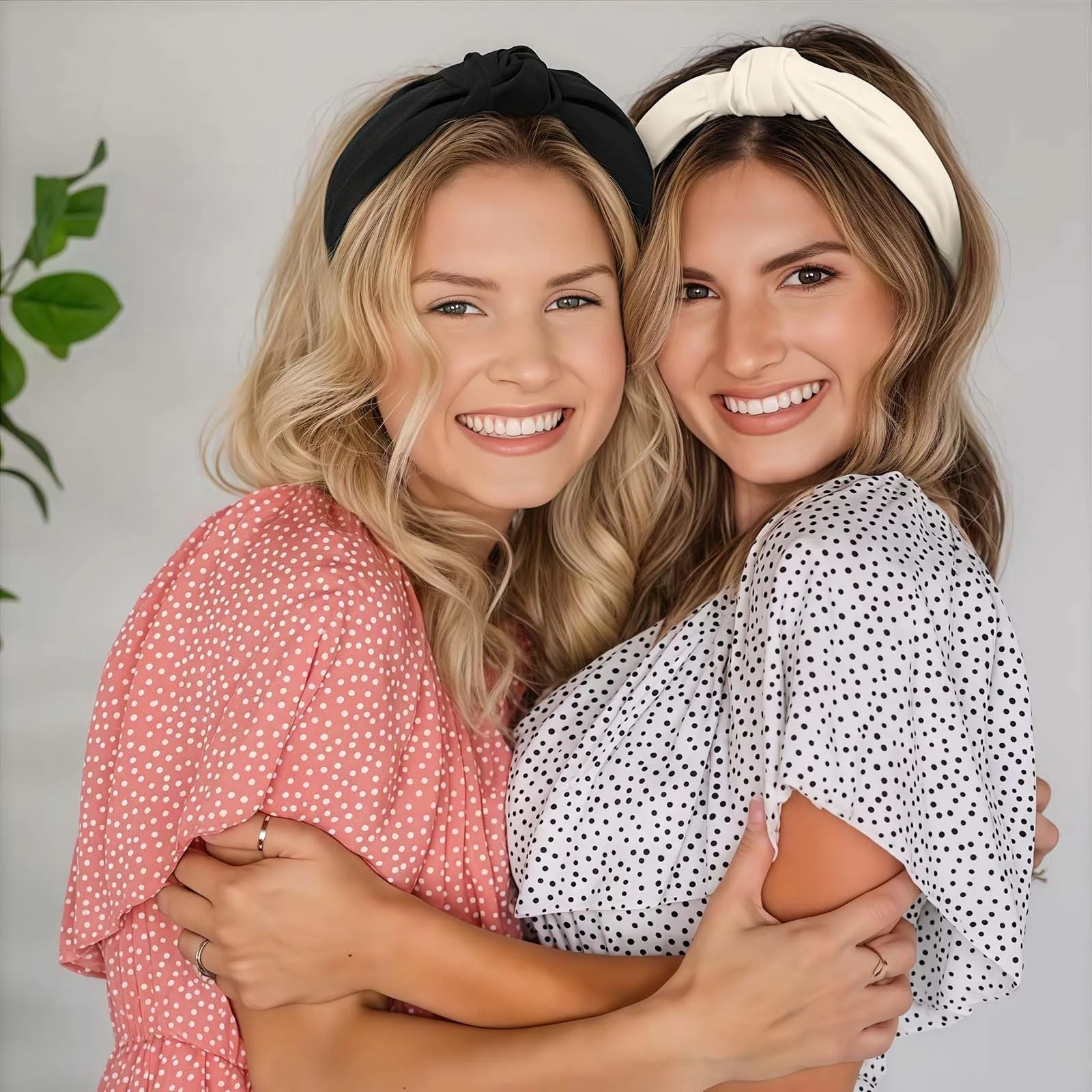 Набір широких обручів на голову для жінок, фото №5 Набір широких обручів на голову для жінок, фото №5