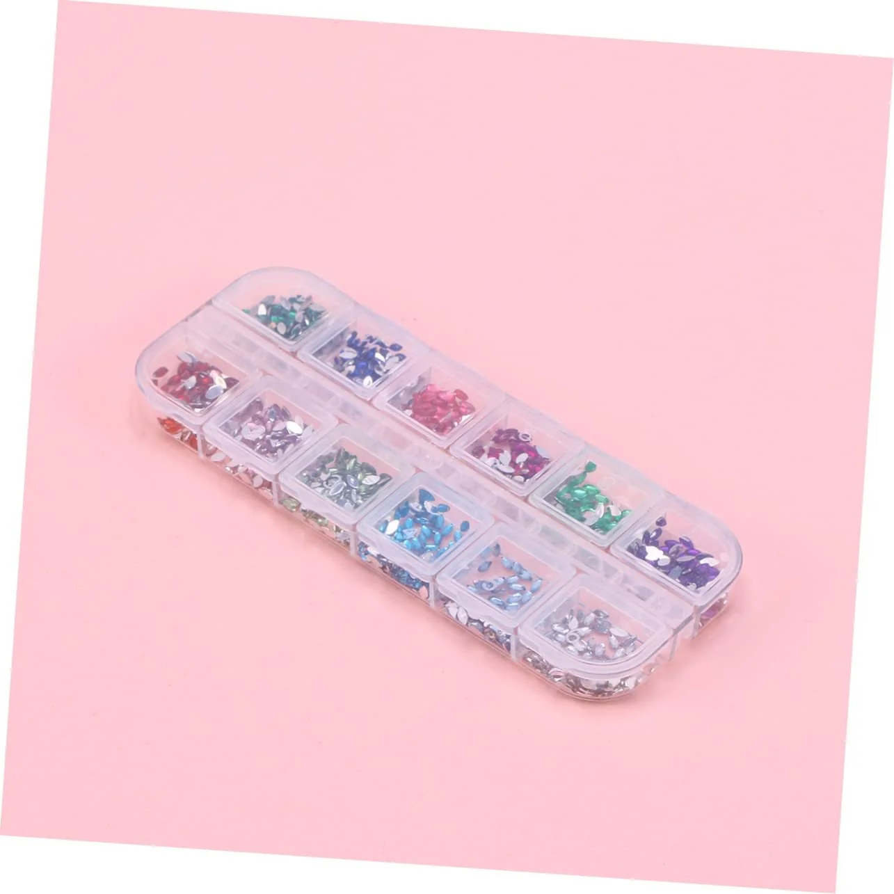 Стразы для ногтей FRCOLOR, разноцветные, для маникюра, с искусственными бриллиантами для дизайна ногтей, фото №6