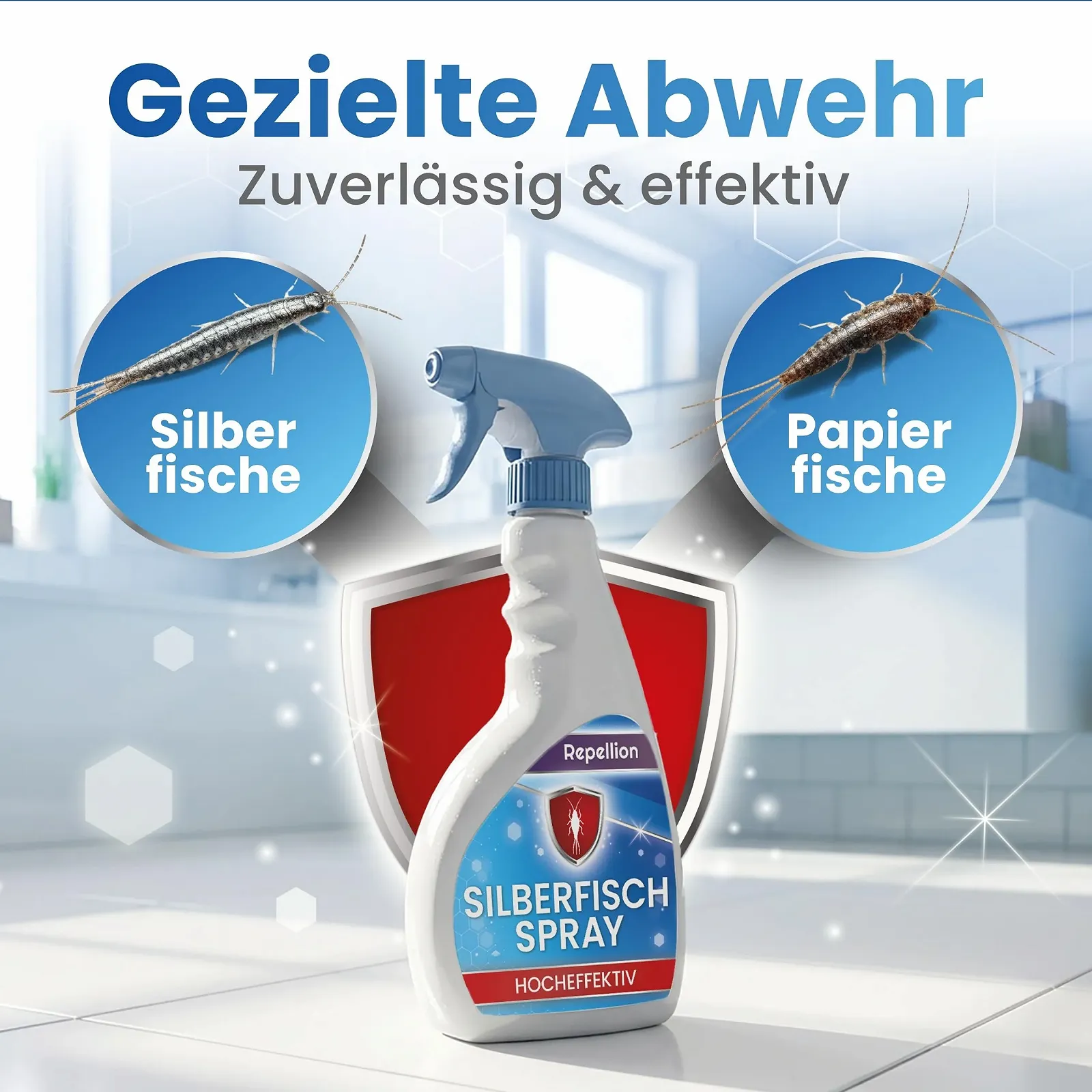 Спрей від лусниць 500 ml Instant Repellent, фото №4