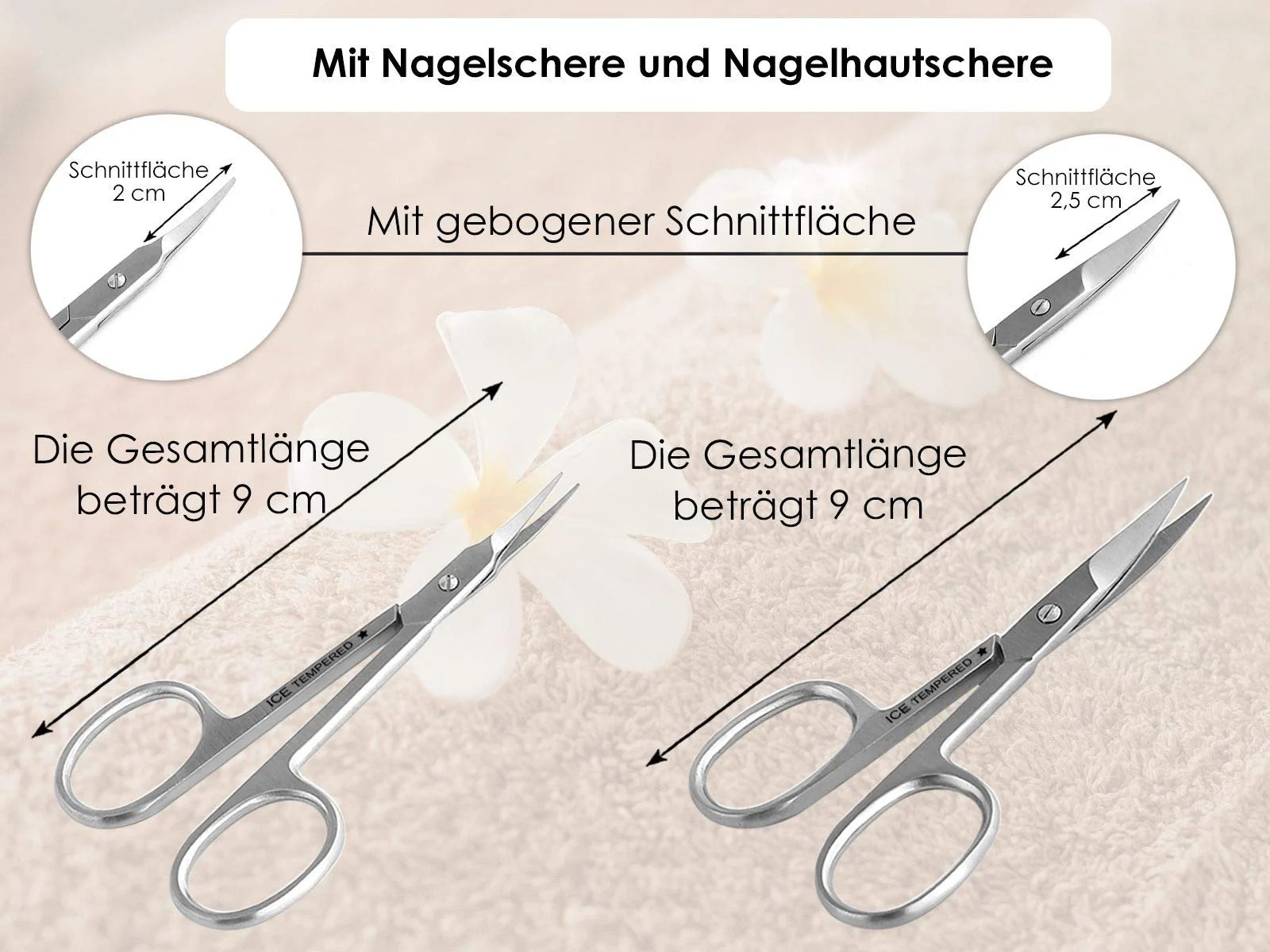 Набір для манікюру та педикюру Преміум Футляр 7 предметів, фото №2