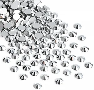 Стразы Серебряные 4,8 мм (SS20, 576 штук), Jet SS10, 2880 штук synthetic.ua - Фото 1