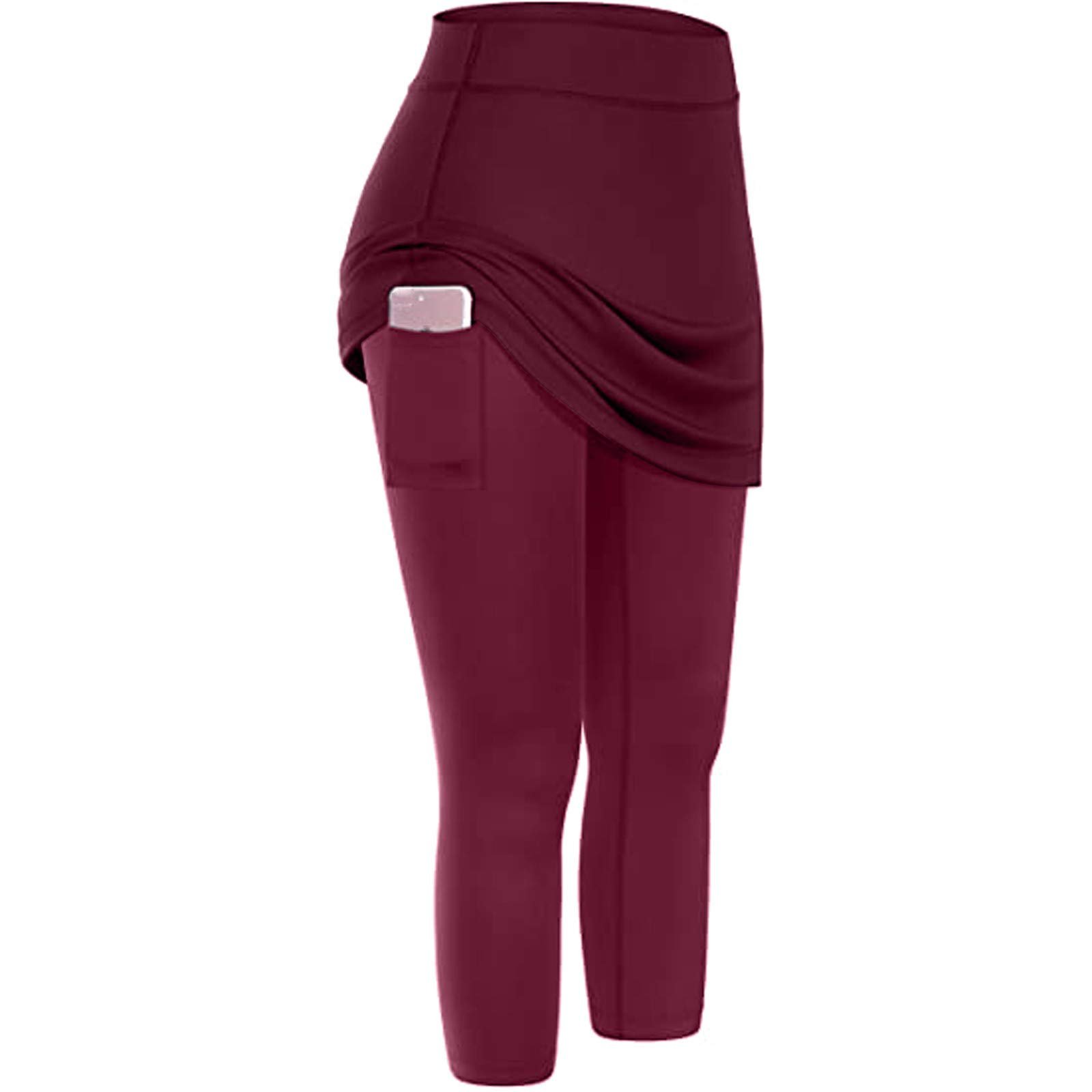 Шорты с высокой талией Capri Leggings Damen Capri Leggings Yogahose 3/4 Elastische Blickdicht Gro
e Gr
een Booty Scrunch Leggins Bauchkontrolle f
r Sexy Sport Yoga Fitnesshose Gym Schwarze, фото №2