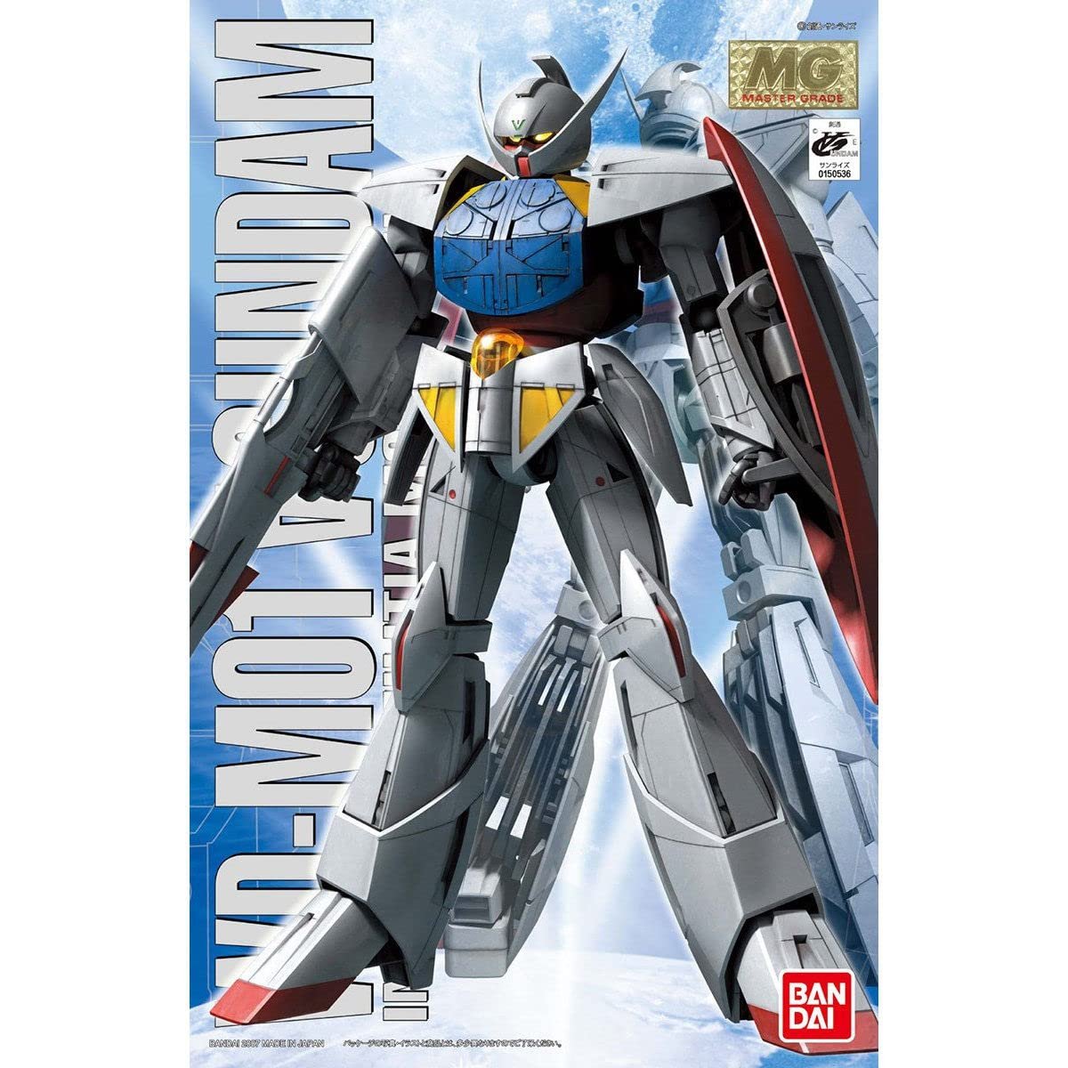 Модель Bandai Gunpla Master Grade MG 1/100 Gundam Turn A, білий, фото №7