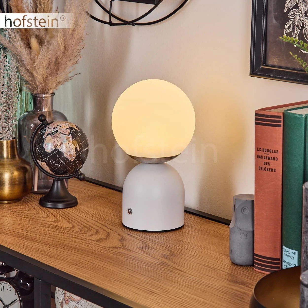 Настільна лампа Ulvsbyn LED димована метал/пластик сенсорний димер USB-C акумулятор 2.5 Ват 243 Люмен 2700-6500 Кельвін золотий/білий, фото №8