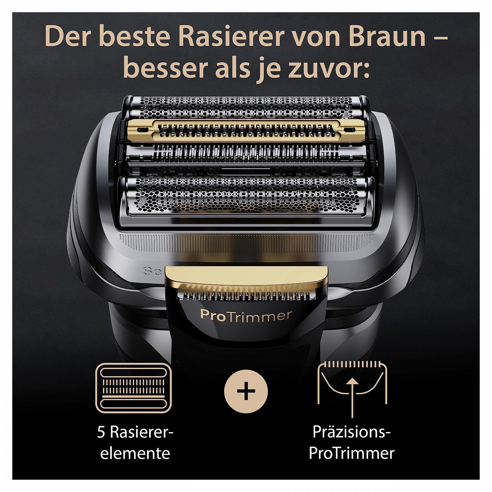 Електробритва Braun Series 9 Pro+ 9517s Срібляста, фото №5 Електробритва Braun Series 9 Pro+ 9517s Срібляста, фото №5