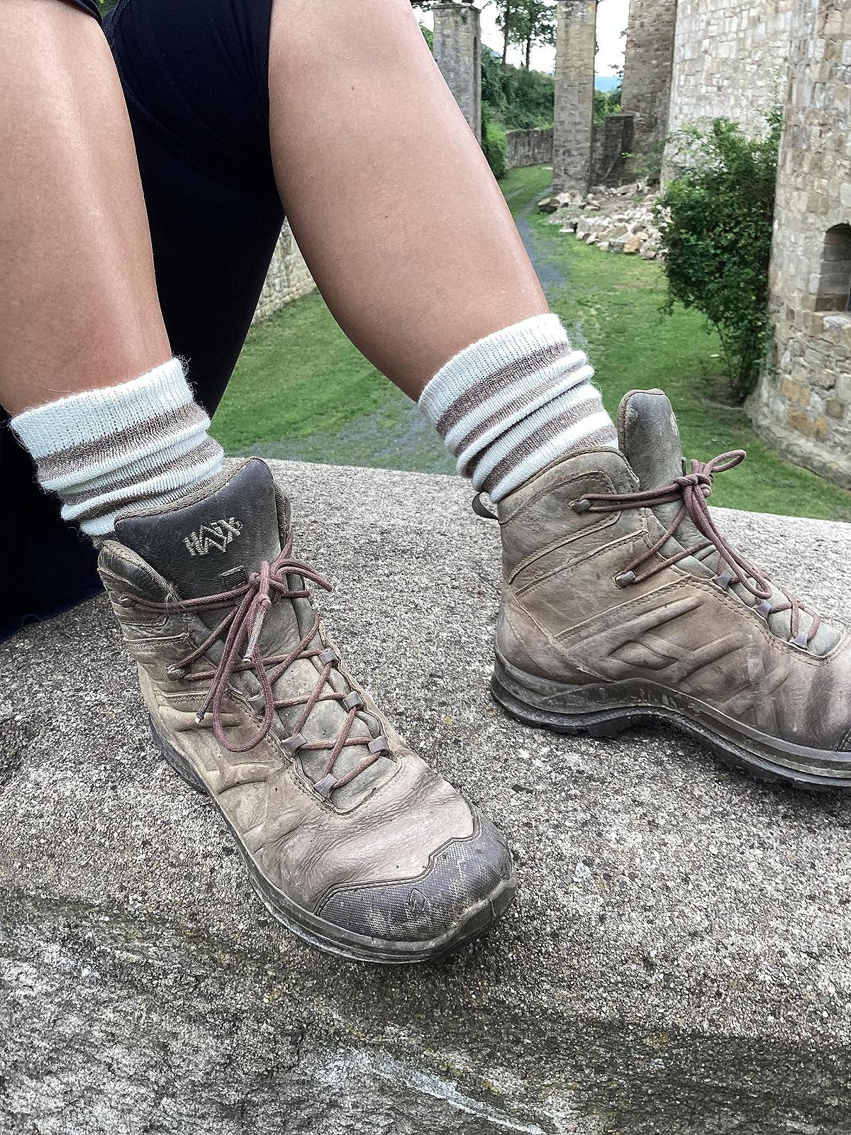 Шкарпетки Alpaka, 2 пари, Тонкі смугасті шкарпетки з альпаки, фото №4