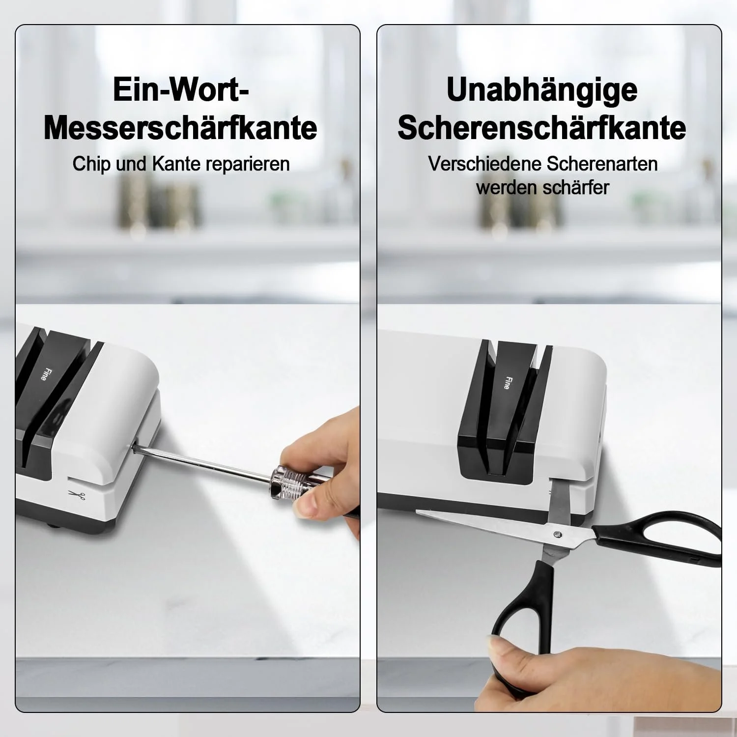 Точило для ножів електричне Diamond професійне 4-в-1 малошумне, фото №6