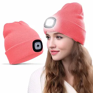 Шапка с LED-подсветкой Forhome Рождественская с LED-подсветкой Детская - Фото 1