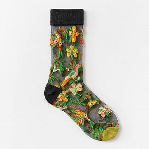 Жіночі прозорі шкарпетки Літні synthetic.ua - Фото 1