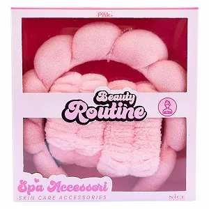 Повязка на голову Beauty Routine Аксессуары для спа-ухода за кожей synthetic.ua - Фото 1