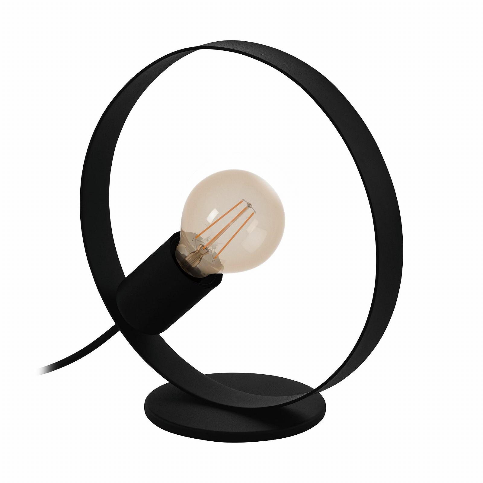 Настільна лампа EGLO Frijolas Industrial Minimalist Metal Black E27, фото №1