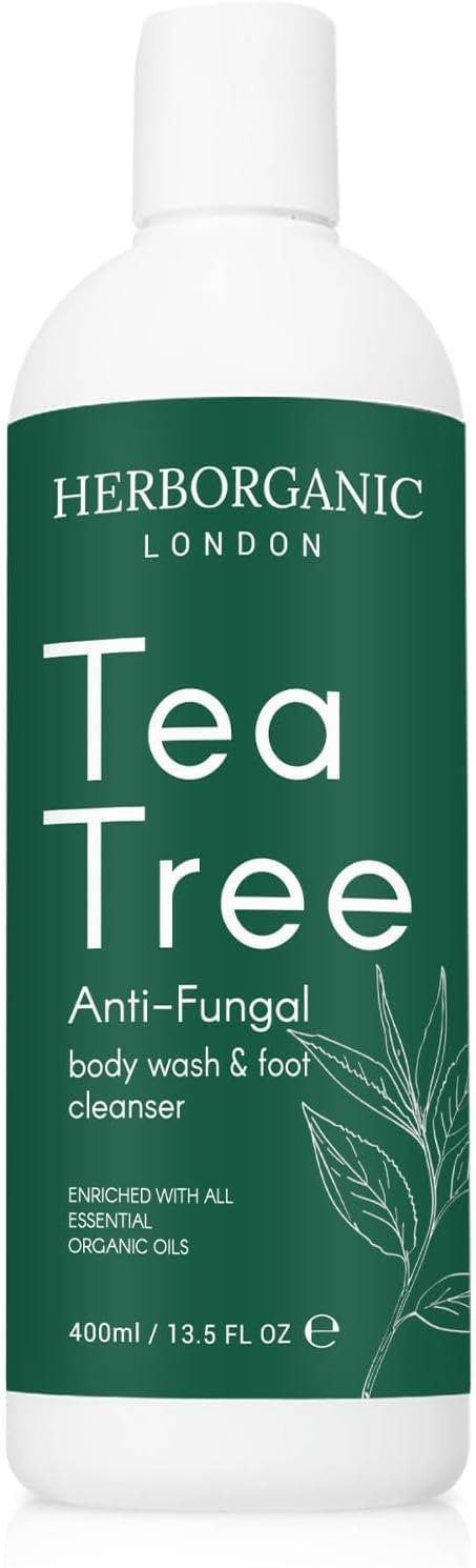 Гель для душу HerbOrganic Tea Tree антибактеріальний протигрибковий 400 мл, фото №1 Гель для душу HerbOrganic Tea Tree антибактеріальний протигрибковий 400 мл, фото №1