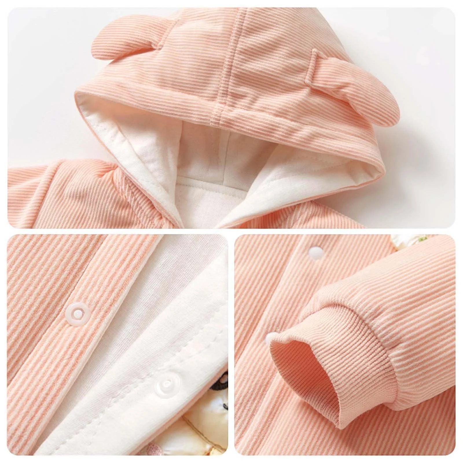 Куртка для дівчат Зимове пальто з легкою теплою підкладкою, фото №2