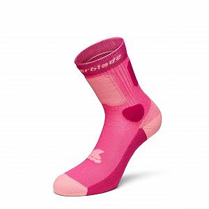 Носки для роликов Rollerblade SKATE SOCKS, Женские носки для роликов, Спортивные носки для взрослых, Унисекс, Розовый - Фото 1