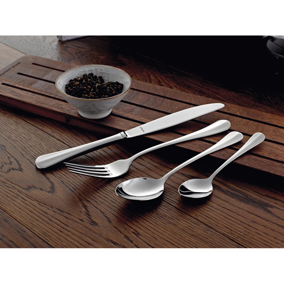 Набор столовых приборов AMEFA Daily Baguette, 24 предмета, нержавеющая сталь 18/0, глянцевое покрытие, фото №4 Набор столовых приборов AMEFA Daily Baguette, 24 предмета, нержавеющая сталь 18/0, глянцевое покрытие, фото №4