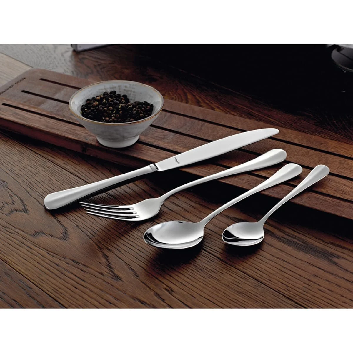 Набір столових приборів AMEFA Daily Baguette, 24 предмети, нержавіюча сталь 18/0, глянцеве покриття, фото №4