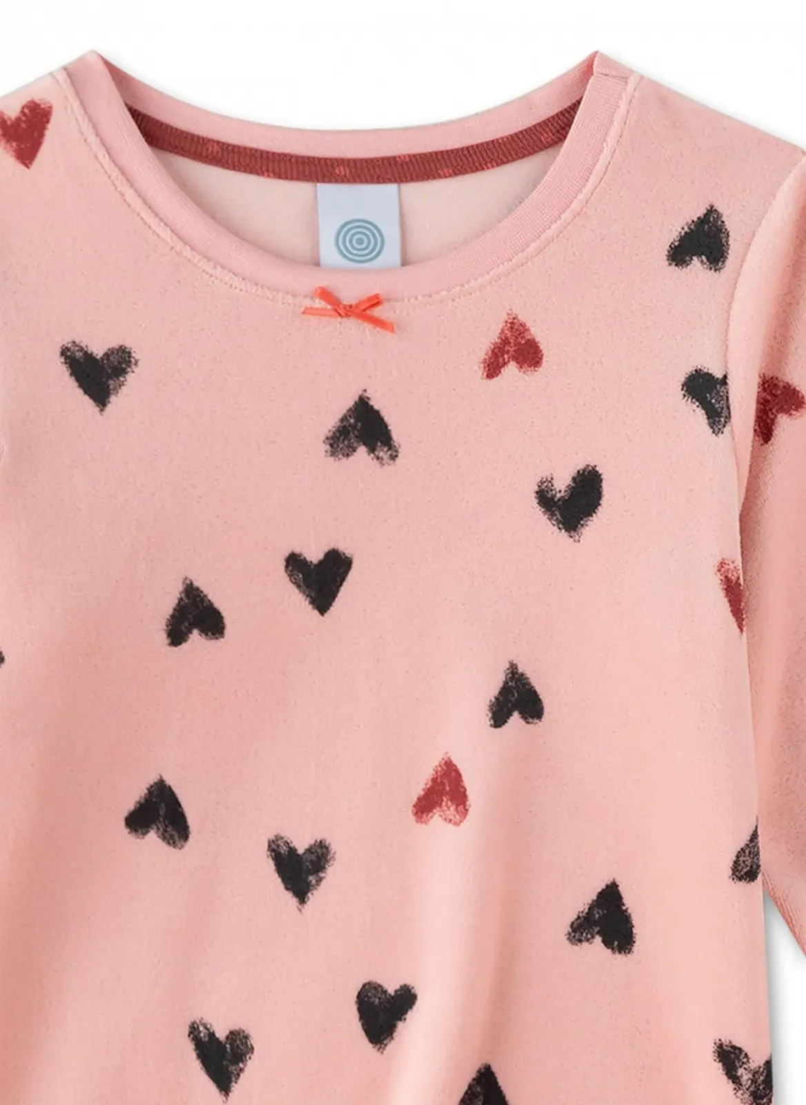 Піжама Sanetta для дівчаток рожева Nicki, фото №3