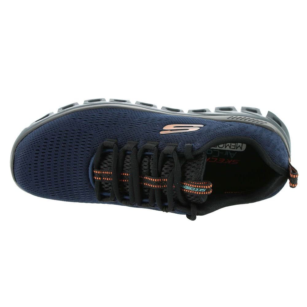 Кроссовки Skechers Glide Step Fasting Up Oxford на шнуровке, фото №3