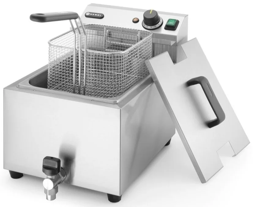 Фритюрниця HENDI 209202 / 3500 Вт / Silver, фото №3