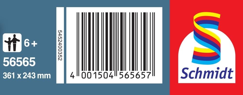 Пазл Schmidt Spiele Eldrador Battle for the Super Crystal 100 деталей с фигуркой Schleich, фото №2