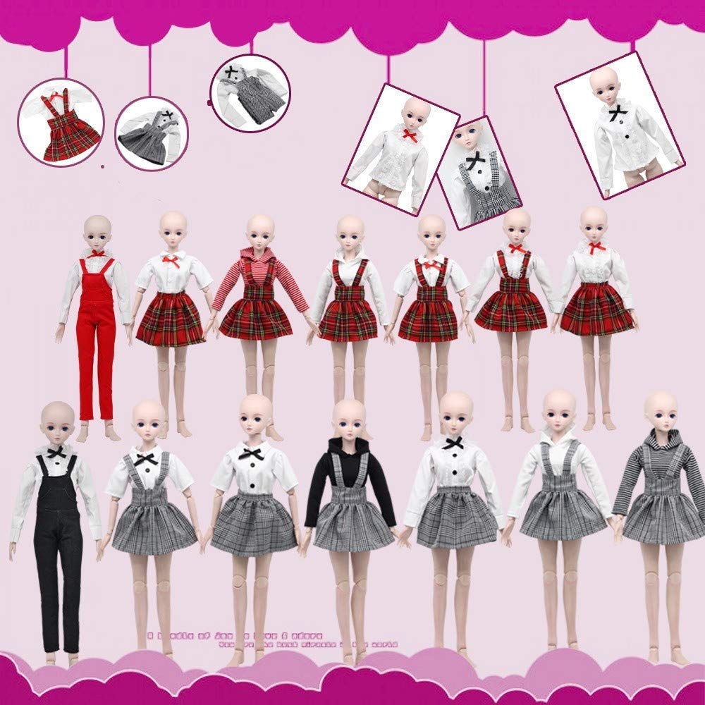 Рубашка Uteruik Ball Joint Dolls для 1/3 60 см шарнирной куклы для девочек (#C), фото №2