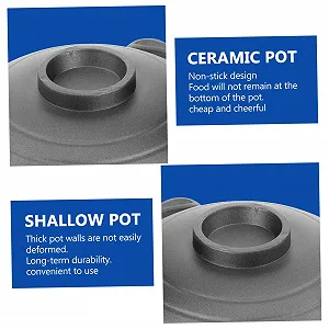 Кастрюля керамическая антипригарная для супов и тушения synthetic.ua - Фото 1