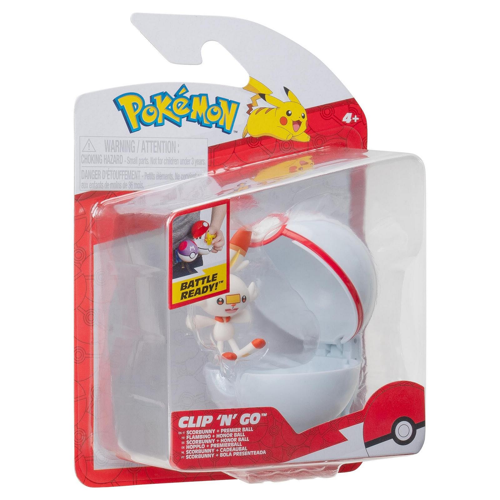 Фигурка Pokémon Hopplo с покеболом Premier Ball, 5 см, фото №6