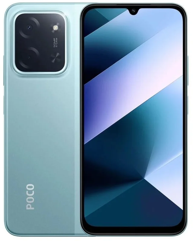 Смартфон 6.9" Xiaomi POCO C85 6/128Gb 4G 2-SIM NFC 50/8Мп 8 ядер Android 15 Green, фото №1