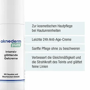 Гель-крем aknederm Pure со скваланом, маслом жожоба и морским укропом 50 мл synthetic.ua - Фото 1