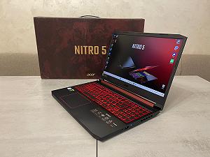 Ігровий ноутбук Acer Nitro AN515-54, 15,6" FHD IPS, i5-9300H, 16GB, 256GB+500GB, Nvidia GeForce GTX 1650 4GB + коробка, документи synthetic.ua - Фото 1