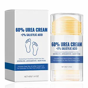 Крем для ног Urea Cream Plus с мочевиной и салициловой кислотой для сухих пяток, стоп, коленей, локтей и рук, увлажняющий, 40 г (1 шт. в упаковке) - Фото 1