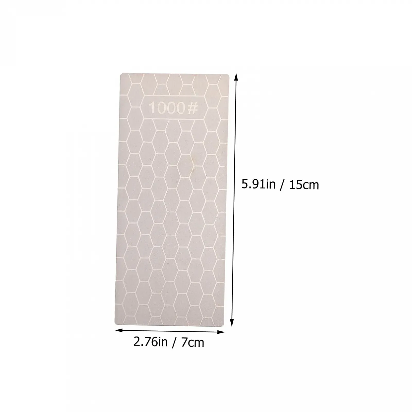 Точилка для ножей Mobestech алмазная портативная односторонняя сотовая с нескользящим основанием, фото №2