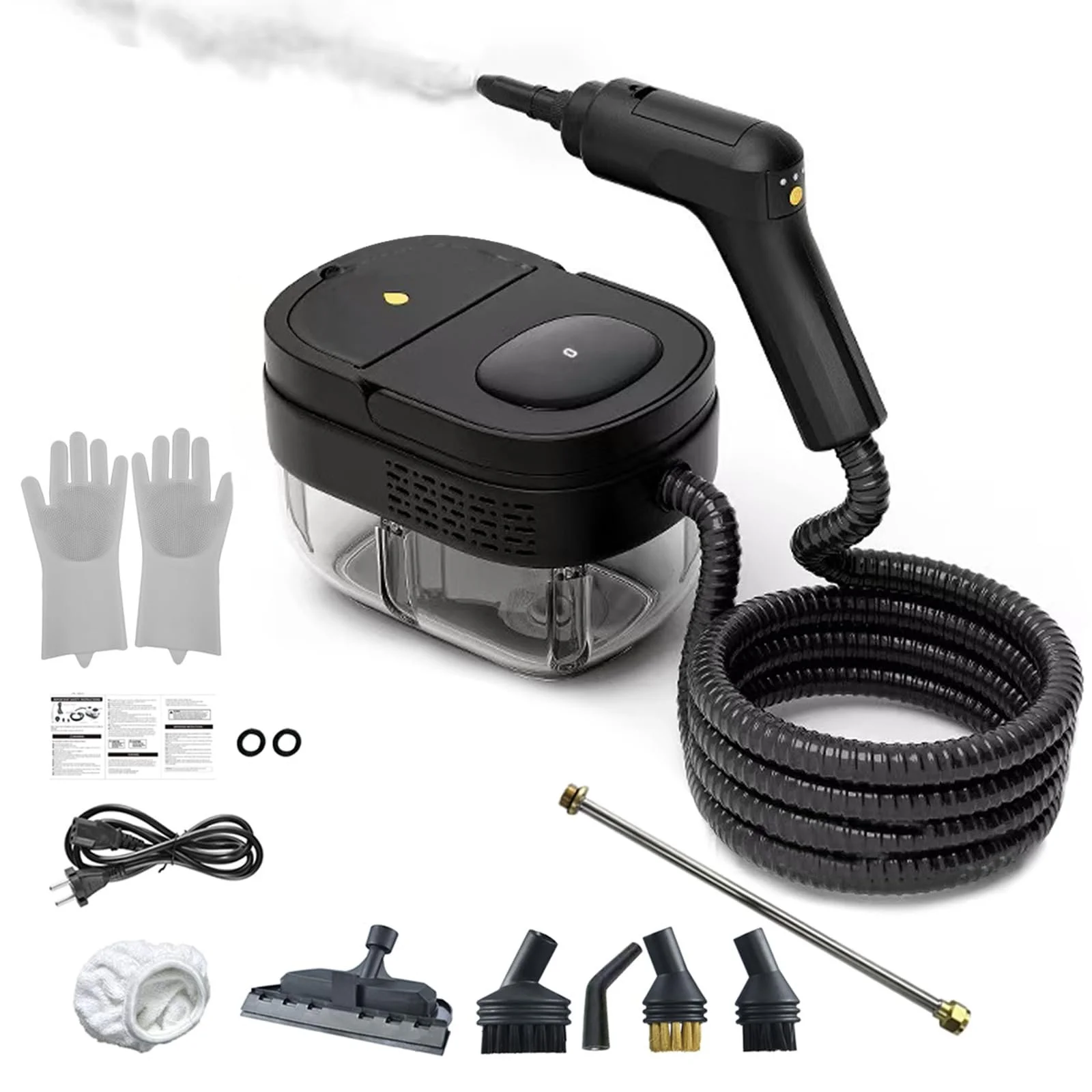 Ручний пароочисник 1600 ml 3.0 bar Портативний, фото №1 Ручний пароочисник 1600 ml 3.0 bar Портативний, фото №1