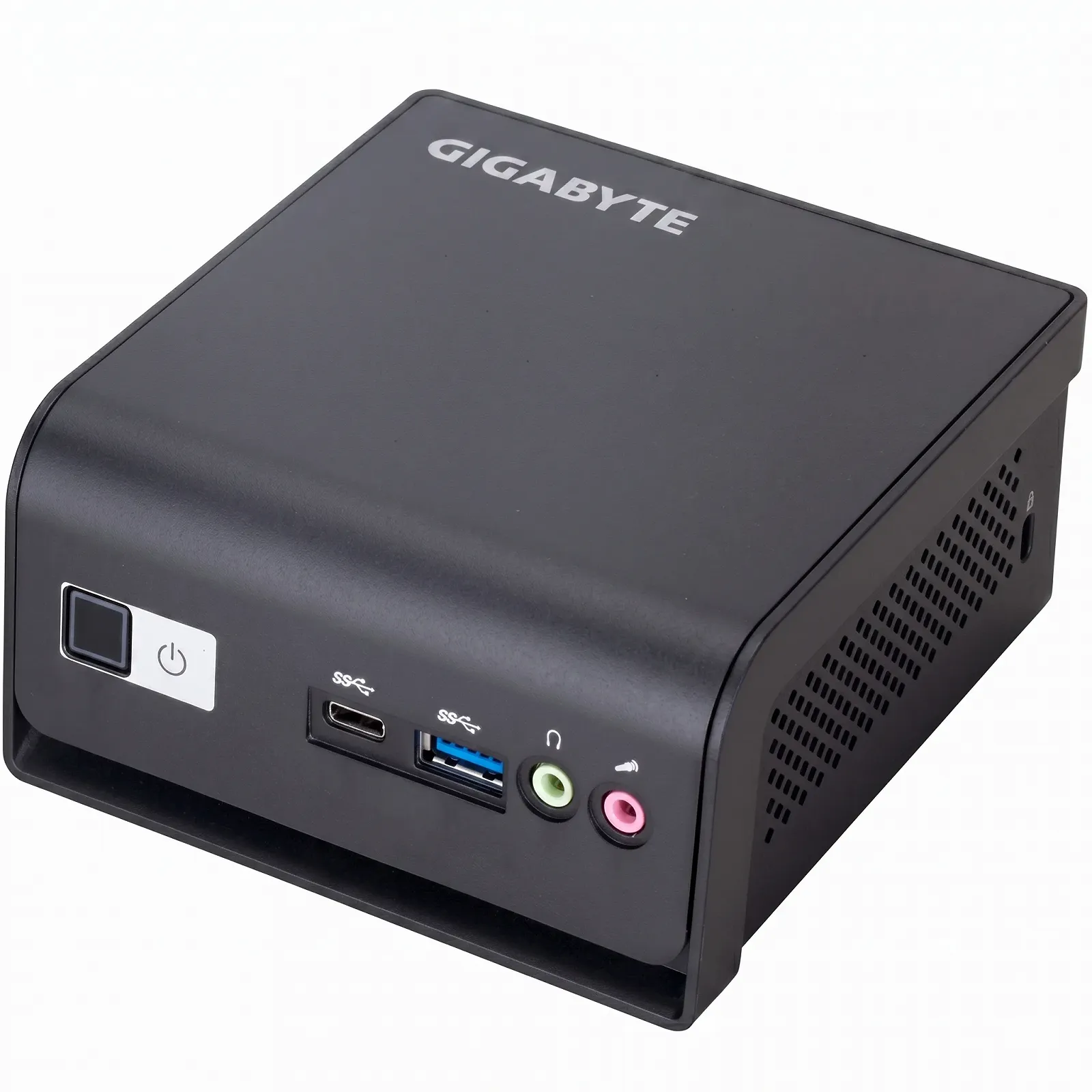 Міні ПК Gigabyte BRIX GB-BMCE-4500C Fanless / Intel Celeron N4500 / 1 x HDMI / 1 x LAN / Wi-Fi 5 / Bluetooth 4.2 / Чорний, фото №1