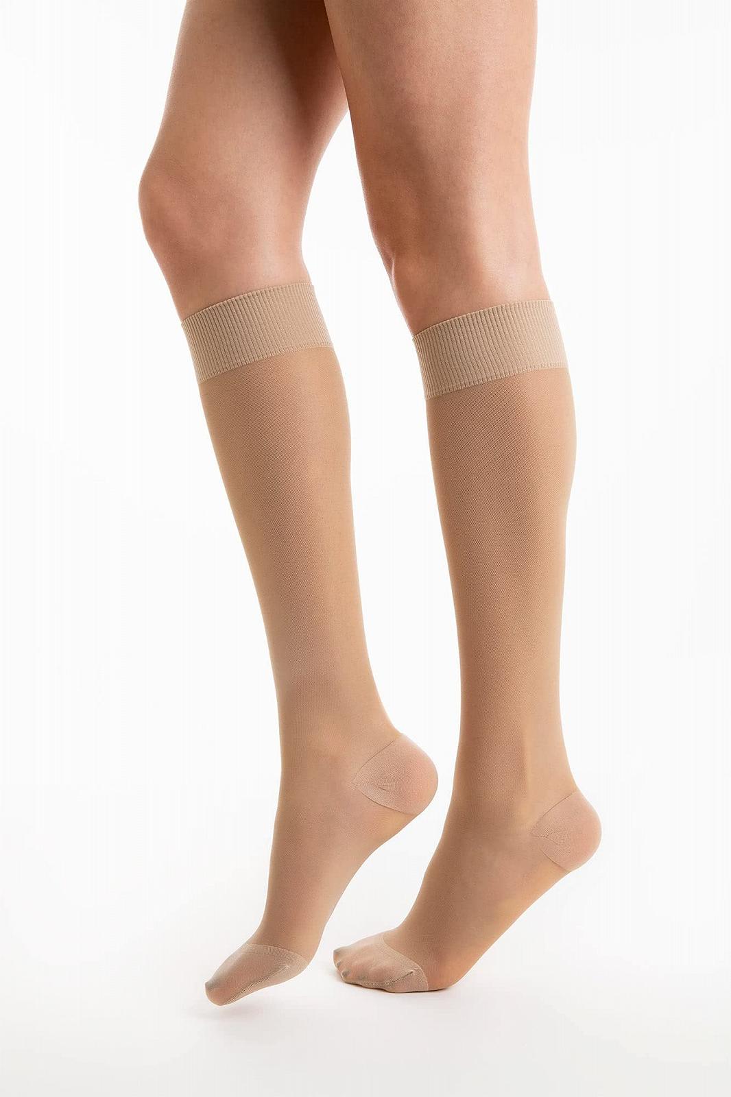 Компрессионные чулки Relaxsan Basic 850 Женские, 18-22 mmHg, компрессионные гольфы, 140 Denier, фото №6