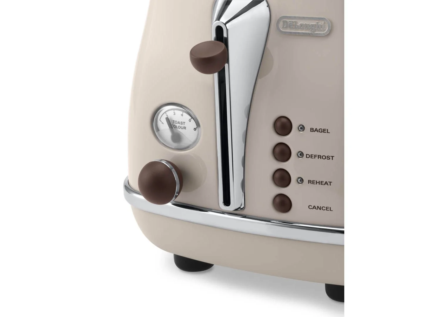 Тостер De'Longhi Icona Vintage CTOV 2103.BK, фото №2