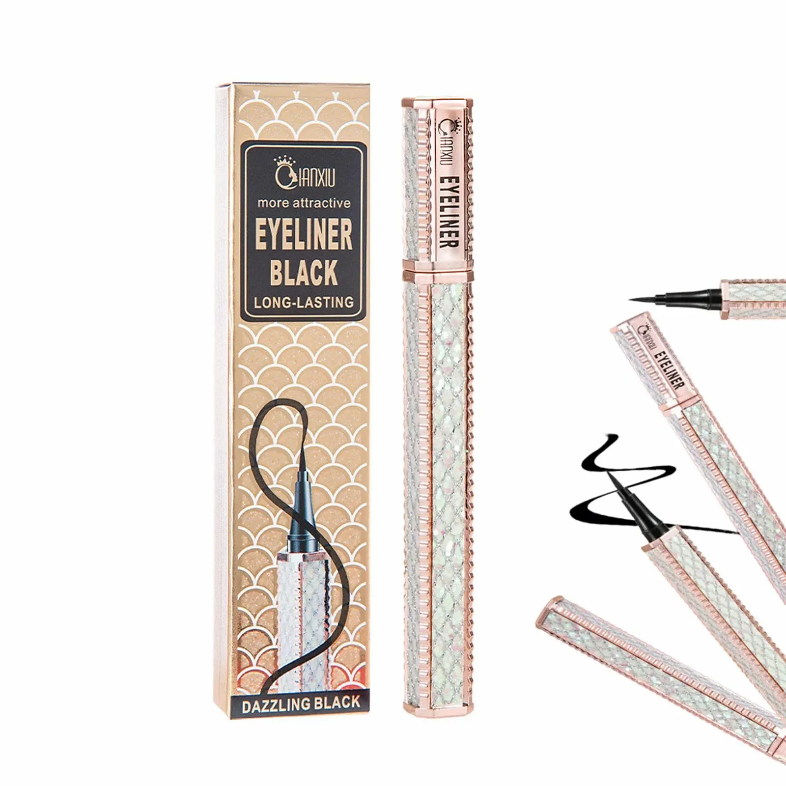 Підводка для очей Zorq Швидковисихаюча Чорний, фото №1