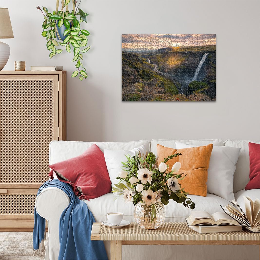 Пазл Ravensburger Scandinavian Places 12000110 Shark Foss on Iceland 1000 елементів, фото №5