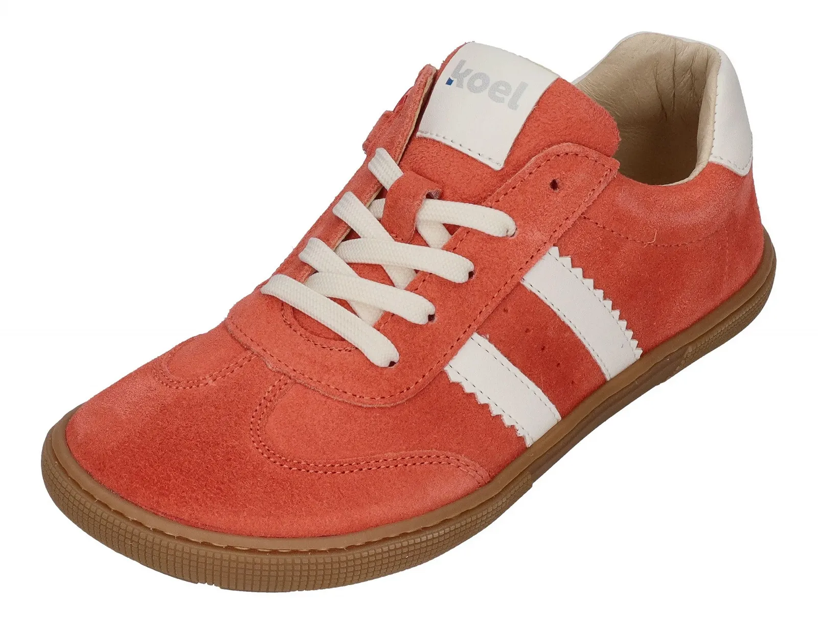 Кроссовки KOEL Barefoot Declan Suede Coral Детские, фото №1
