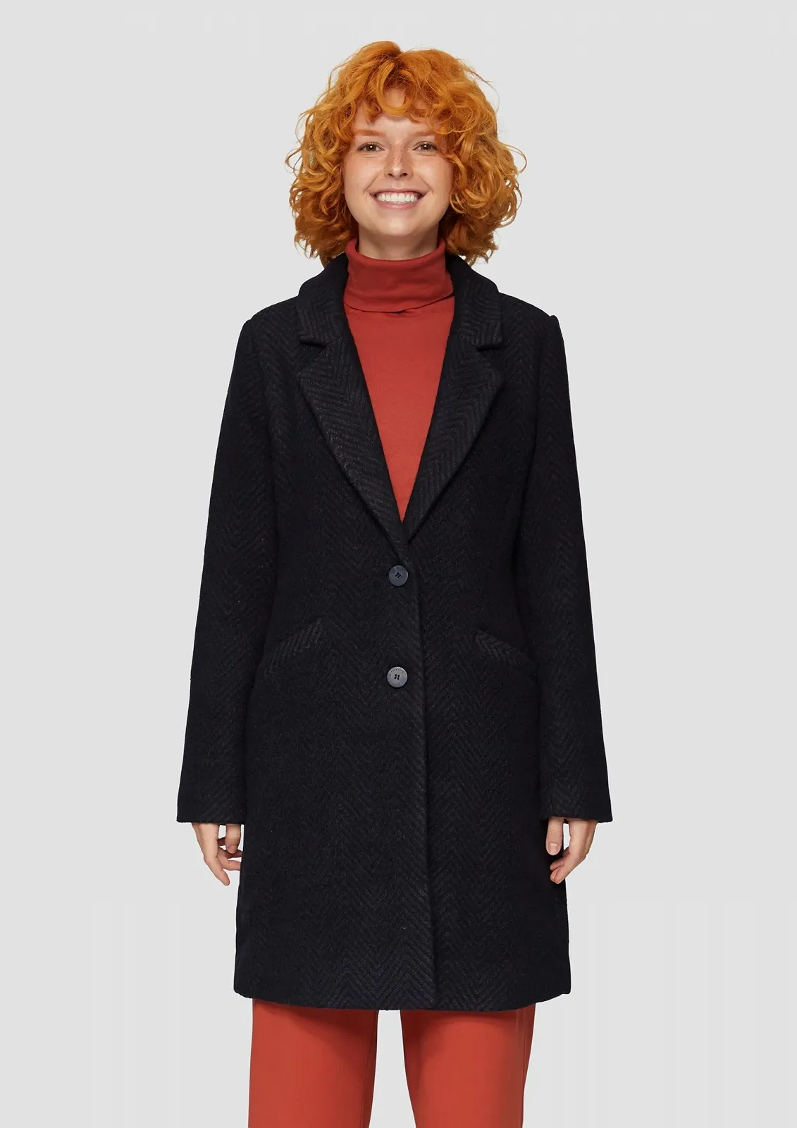 Пальто QS Классическое, фото №3