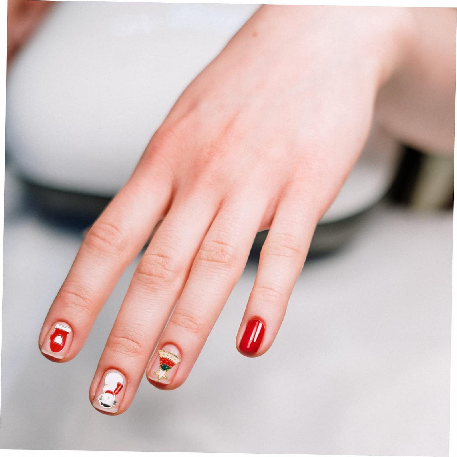 Стразы для ногтей Рождественские FRCOLOR Набор Разные дизайны, фото №7