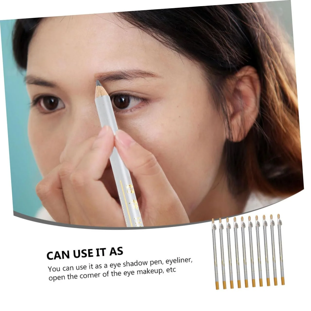 Олівці Angoily 2-в-1 для очей, фото №7 Олівці Angoily 2-в-1 для очей, фото №7