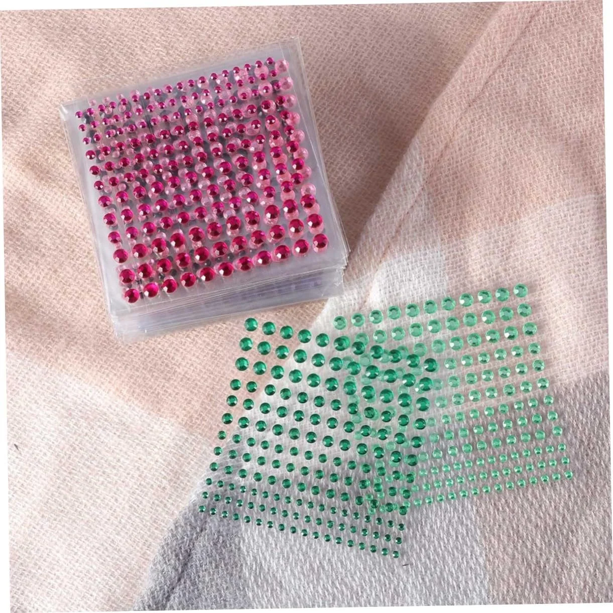 Наклейки Стразы NUOBESTY для тела, лица, самоклеящиеся, акриловые, фото №7