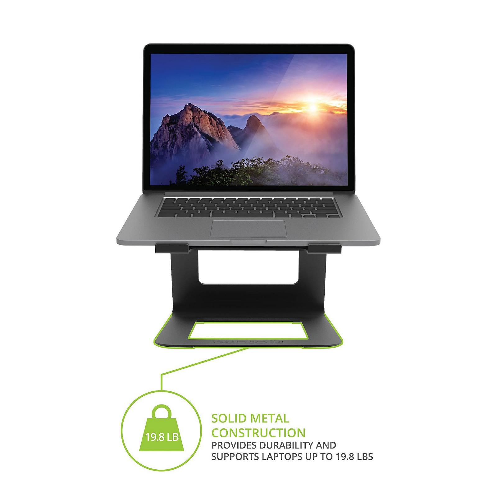 Подставка для ноутбука Kanto LE1 Универсальная Эргономичная Черный, фото №3 Подставка для ноутбука Kanto LE1 Универсальная Эргономичная Черный, фото №3