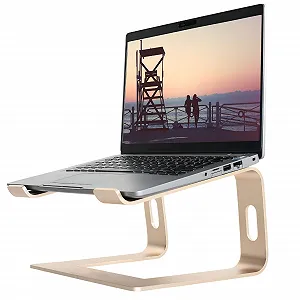 Підставка для ноутбука Konsol: Знімна з вентиляцією, портативна підставка для ноутбука, сумісна з ноутбуками 10-15,9 дюймів MacBook, HP, Dell, Lenovo, Samsung, Acer, Huawei - Фото 1